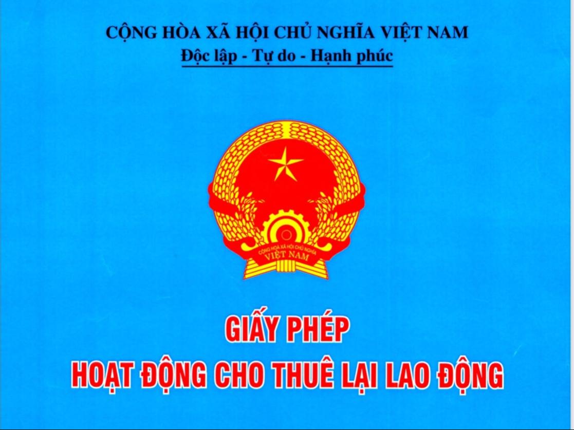 Giấy Phép Cho Thuê Lại Lao Động