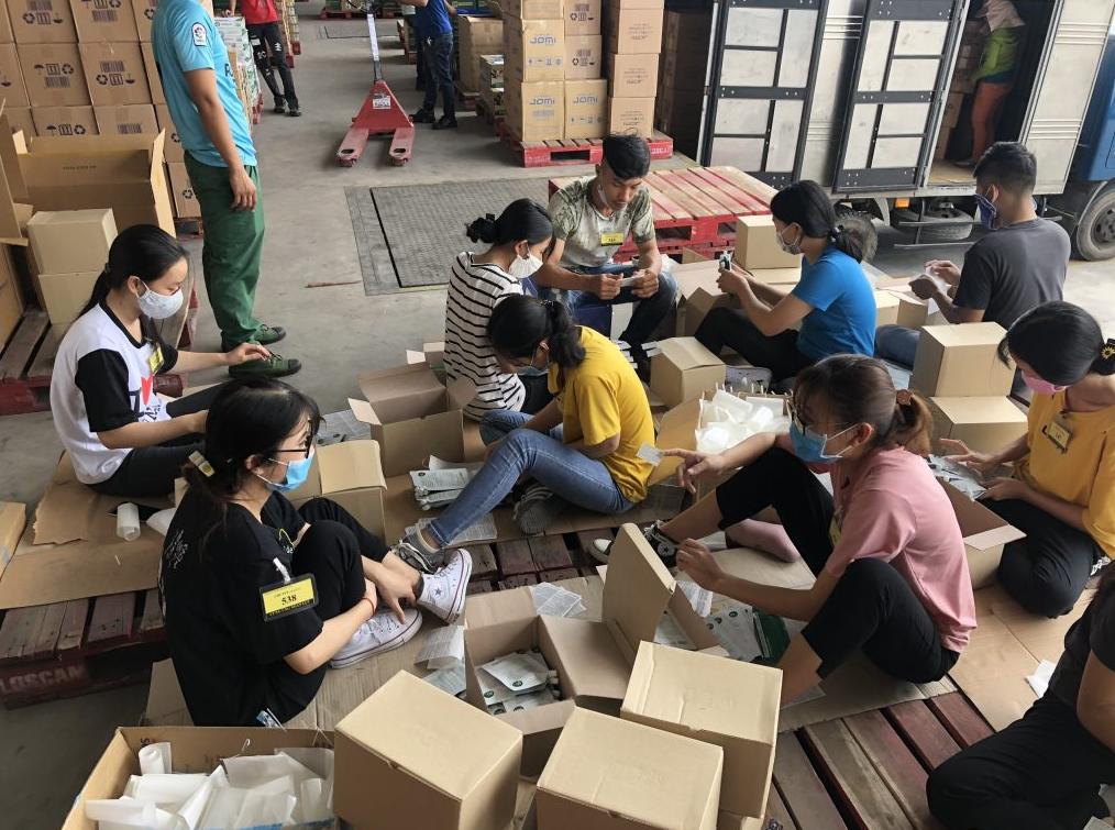 Cung cấp lao động bốc xếp và đóng gói