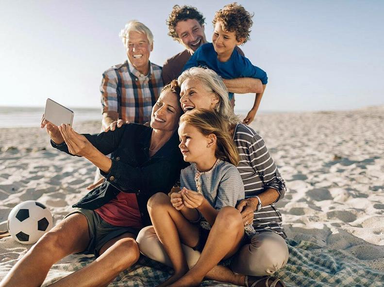 Đi du lịch cùng gia đình