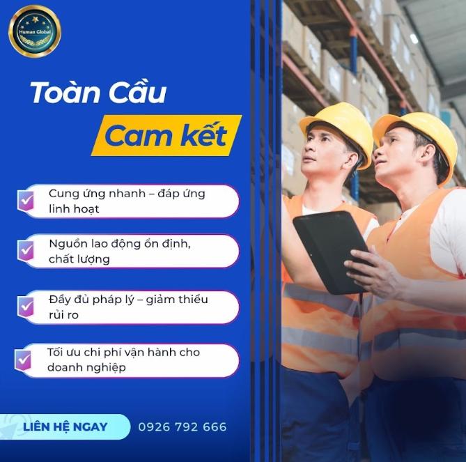 Cho Thuê Lao Động Toàn Cầu giúp doanh nghiệp giảm áp lực trong hoạt động và nâng cao hiệu quả sản xuất  