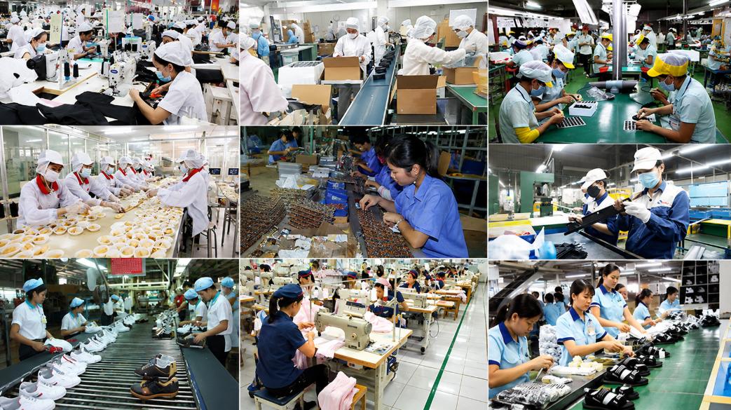 Đa dạng dịch vụ từ lao động phổ thông tới lao động có chuyên môn cao